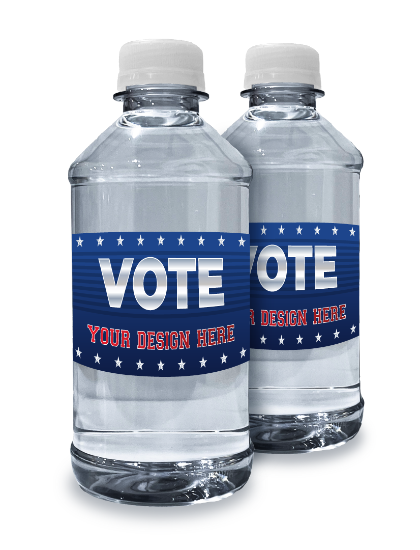 Election Campaign Promotional Bottled Water