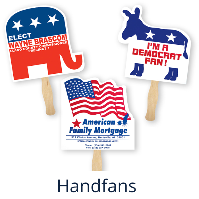 Election Campaign Promotional Handfans