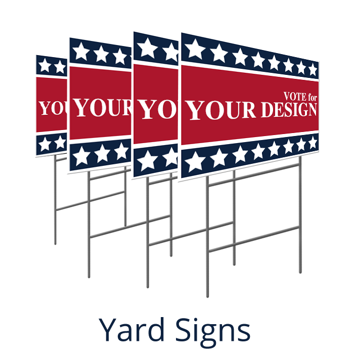 Election Campaign Promotional Yard Signs