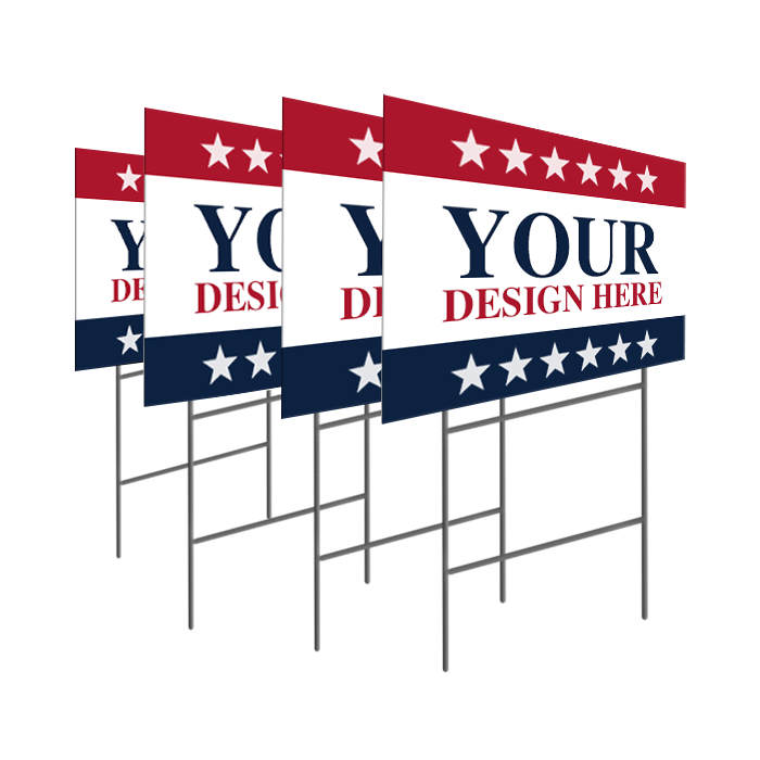 Election Campaign Promotional Yard Signs