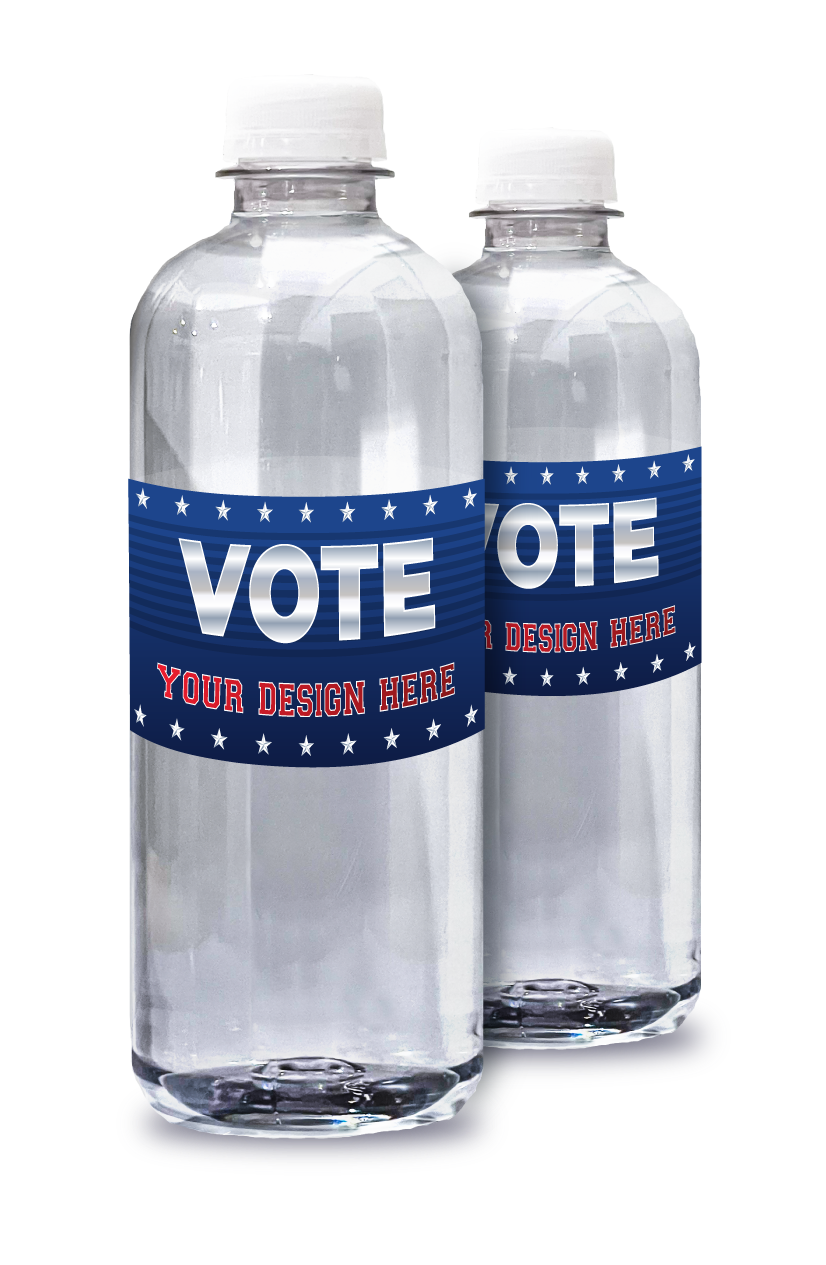 Election Campaign Promotional Bottled Water