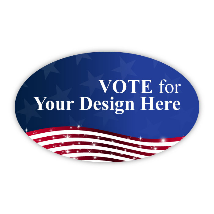 Election Campaign Promotional Stickers and Magnets