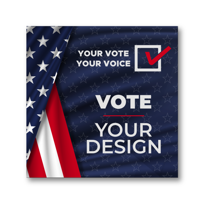 Election Campaign Promotional Stickers and Magnets